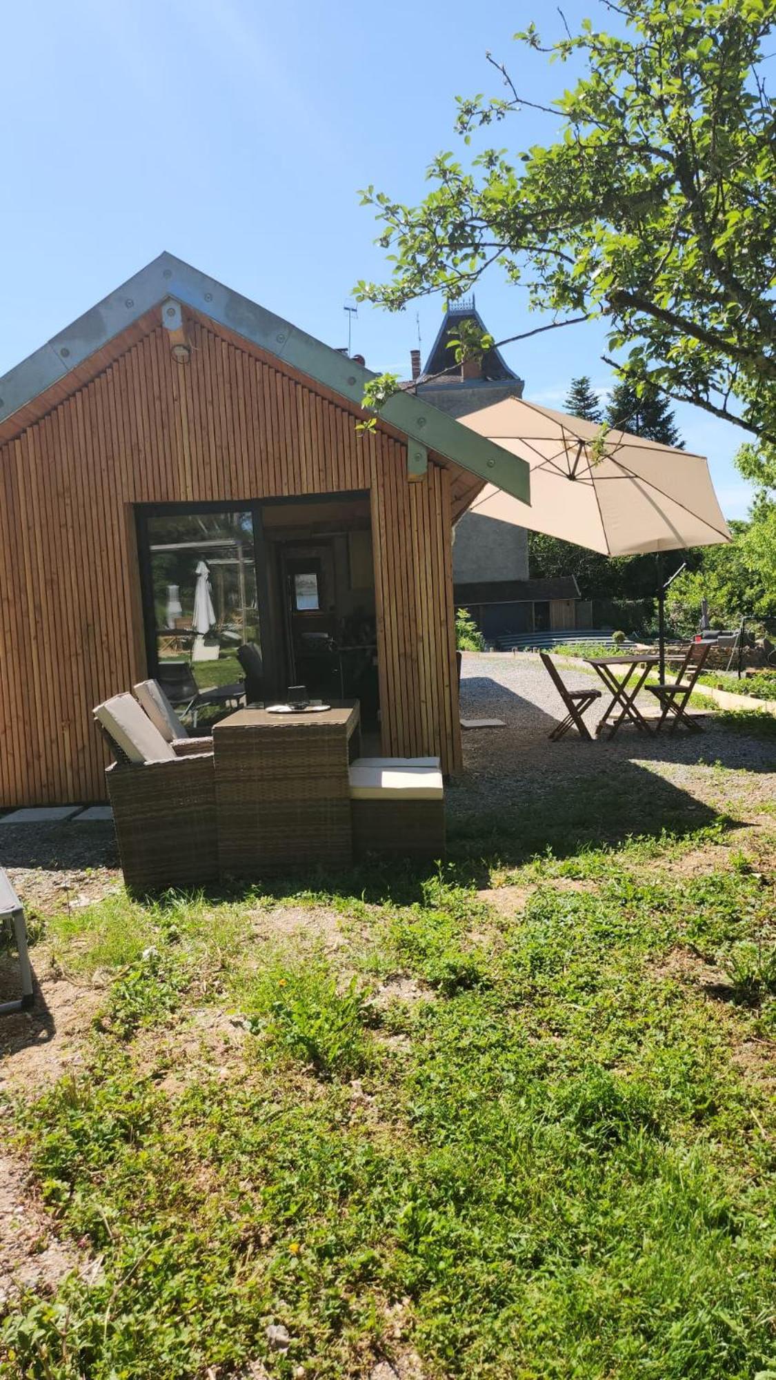 Lodge Du Chateau De Feschaux Villeneuve-sous-Pymont Buitenkant foto